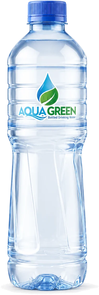 Aqua Green Bottled Water