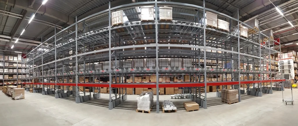 Aqua Green distribution warehouse